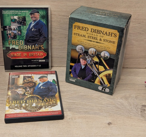 Fred dibnah dvd lot box - fred,