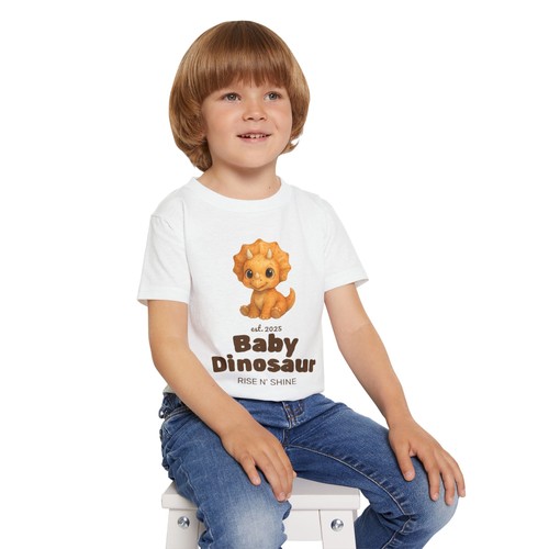 Cute baby triceratops - cute, toddler