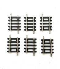 OO Gauge Hornby R610 1/4 Straights Nickel Silver Track x 6 