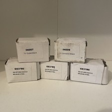 Grid Switch Component Bundle Brushed Steel