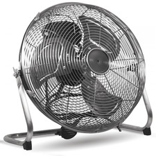Prem-I-Air 14" Chrome High Velocity Industrial 3 Speed Large Air Circulator Fan