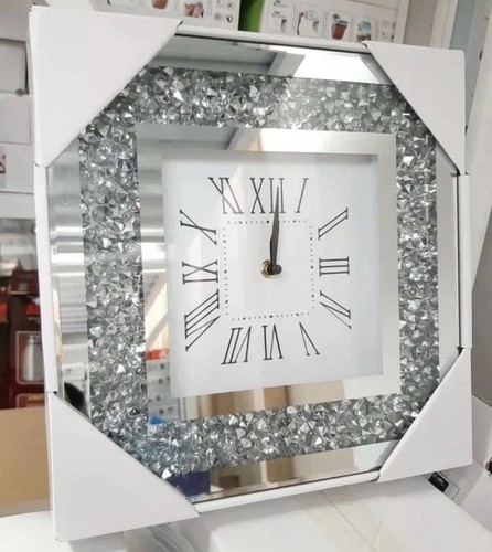 Crushed diamond silver - crushed,