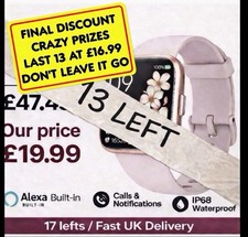Alexa Smart Watch Women Make