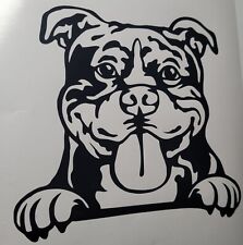 1x XL Bully Dog Decal Vinyl
