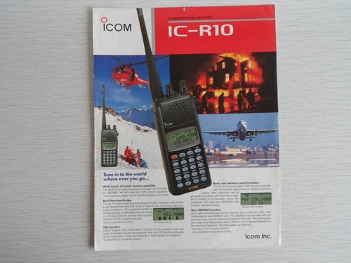 Icom r10 communications - icom,