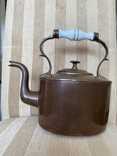 Large antique copper - 11”,