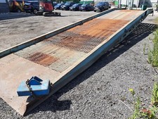 SHIPPING CONTAINER LOADING RAMP- 10,000KGS, 2005 LOCATION: NEWPORT WALES.