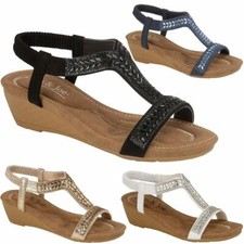 Ladies New Wedge Sandals