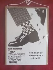 2 Tone Tour Concert Tour Poster "The Best Of Ska Live" A4 Glossy Print