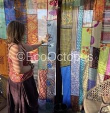 Recycled Curtains. Boho