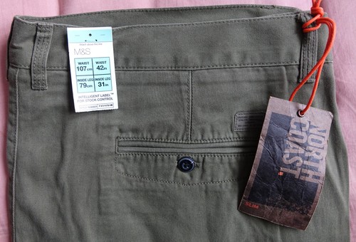 Mens north coast slim leg - north,