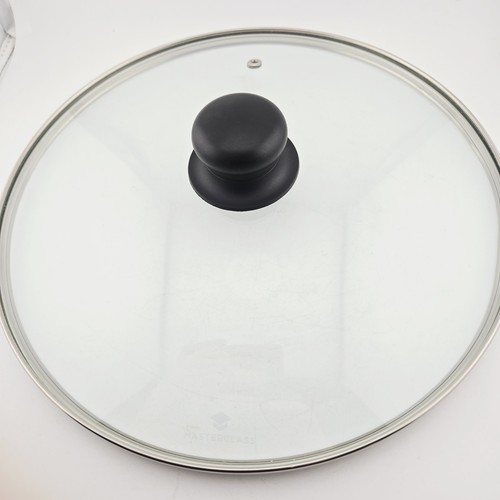 Masterclass glass saucepan lid - glass,