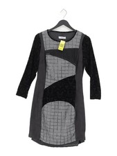 Jorli Bodycon Midi Dress M in Black