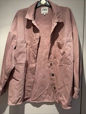 Zara Oversized Denim Shirt