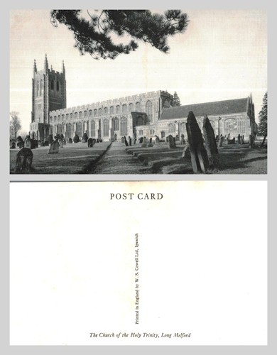 Vintage postcard the church - -,