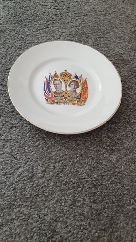 Coronation plate 1937 king - coronation,