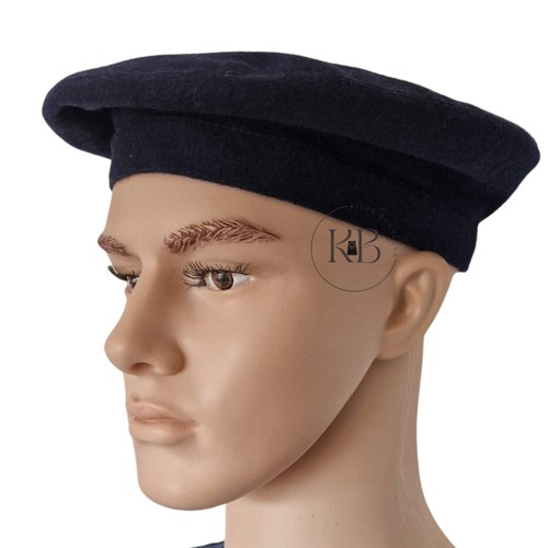 Blue scottish tam shanter - blue,