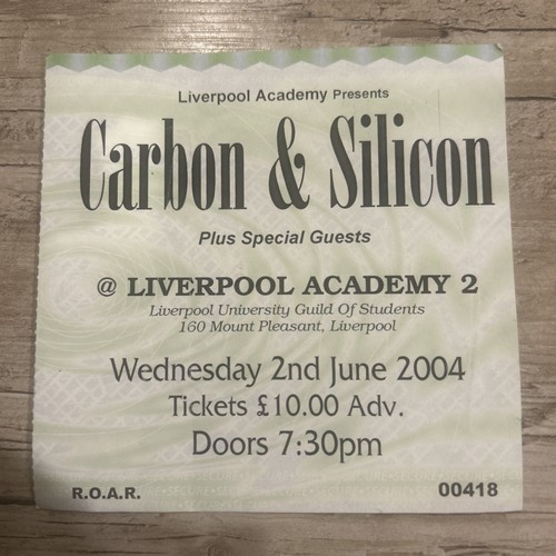 Carbon silicon concert - carbon,