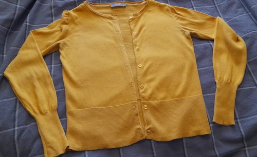 Oasis cardigan mustard - mustard, yellow