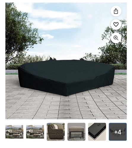 Patio furniture cover members - patio,