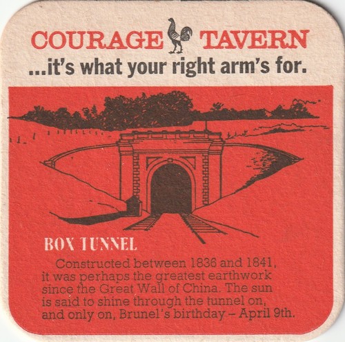 Beer mat courage - beer,