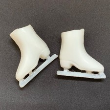 Vintage Sindy Doll Ice Skating Boots Shoes Accessory Parts Pedigree Toys 1970’s