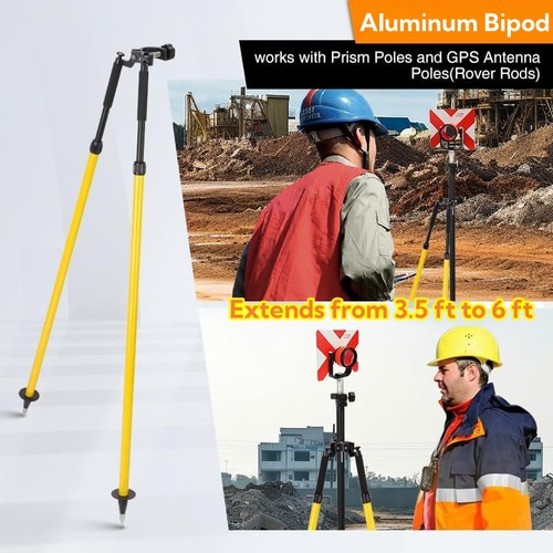 Prism pole bipod - bipod, release