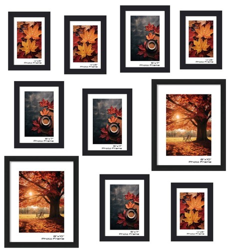 Modern photo frame set - photo,