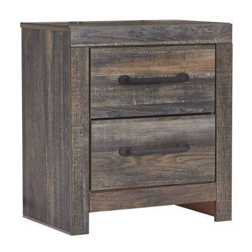 Rustic planked nightstand - rustic, with