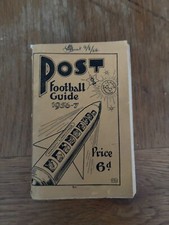 POST FOOTBALL GUIDE 1956/57