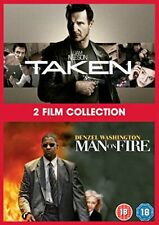 Taken/Man On Fire DVD Action & Adventure (2014) Liam Neeson Quality Guaranteed