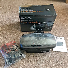 Babyliss Heated Thermo-Ceramic Hair Rollers Metal clips & Claw clips