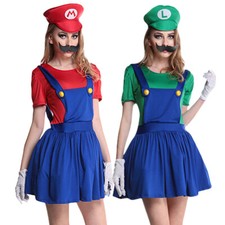 Women Adult Super Mario and