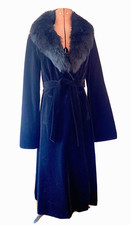 Vintage velvet coat with