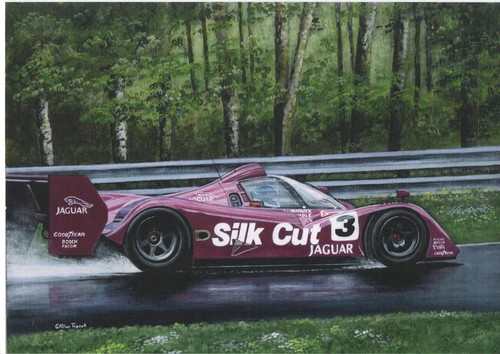 Silk cut jaguar xjr - cut,