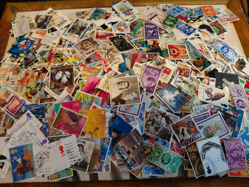 1200 used stamp kiloware - 1200,
