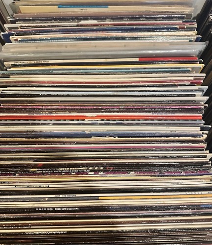 Mixed vinyl record collection - record,