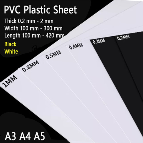 Pvc plastic sheet thin slice - sheet,