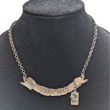 Nook Art Lady Luck Silver Tone