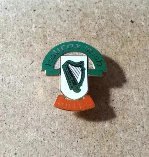 Halifax irish enamel rugby - halifax,