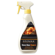 2 Stovax Glass Cleaner Spray Stove Aga Rayburn & Oven Door Cleaning 500ml