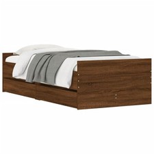 Bed Frame with Drawers Bedroom