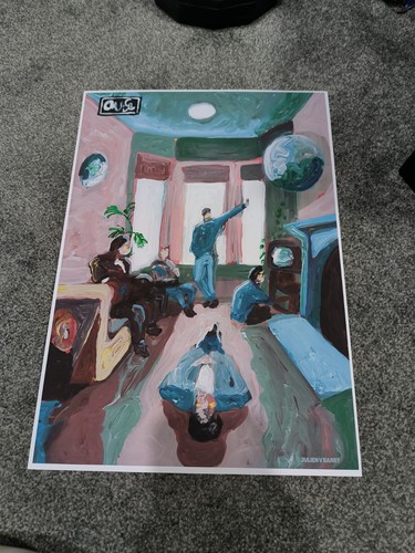 Oasis surreal painting art - painting,