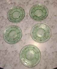 5 Vintage Delicate Green