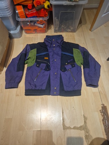 Vintage evf ski jacket - jacket, large