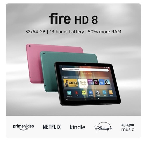 Amazon fire tablet hd - 8",