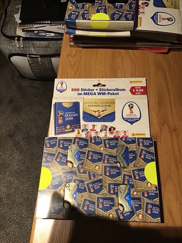 Panini russia 2018 mega - russia,