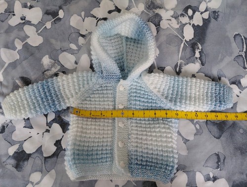 Hand knitted baby boy - 's, blue
