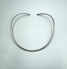 Sterling Silver Solid Collar