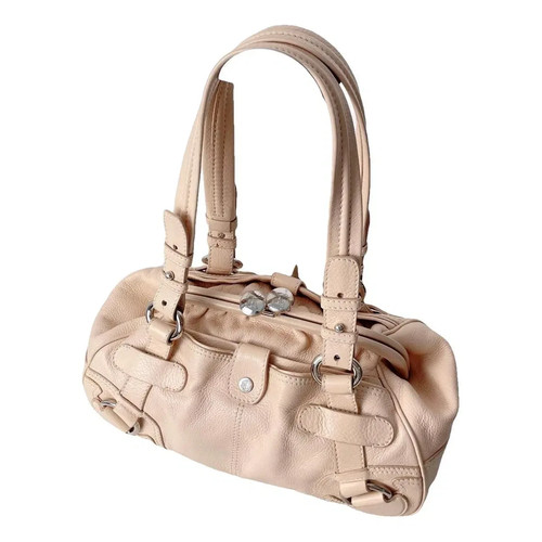 Celine pink leather powder - pink,